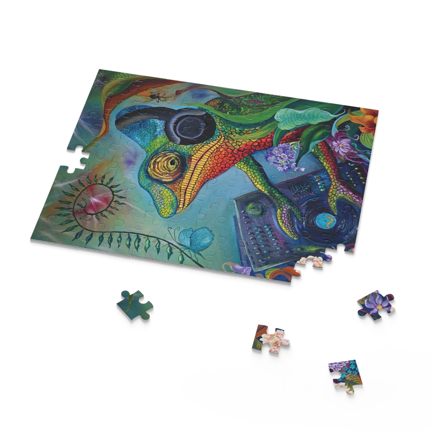 THE FEARFUL PSYCHE Puzzle (120, 252, 500-Piece)