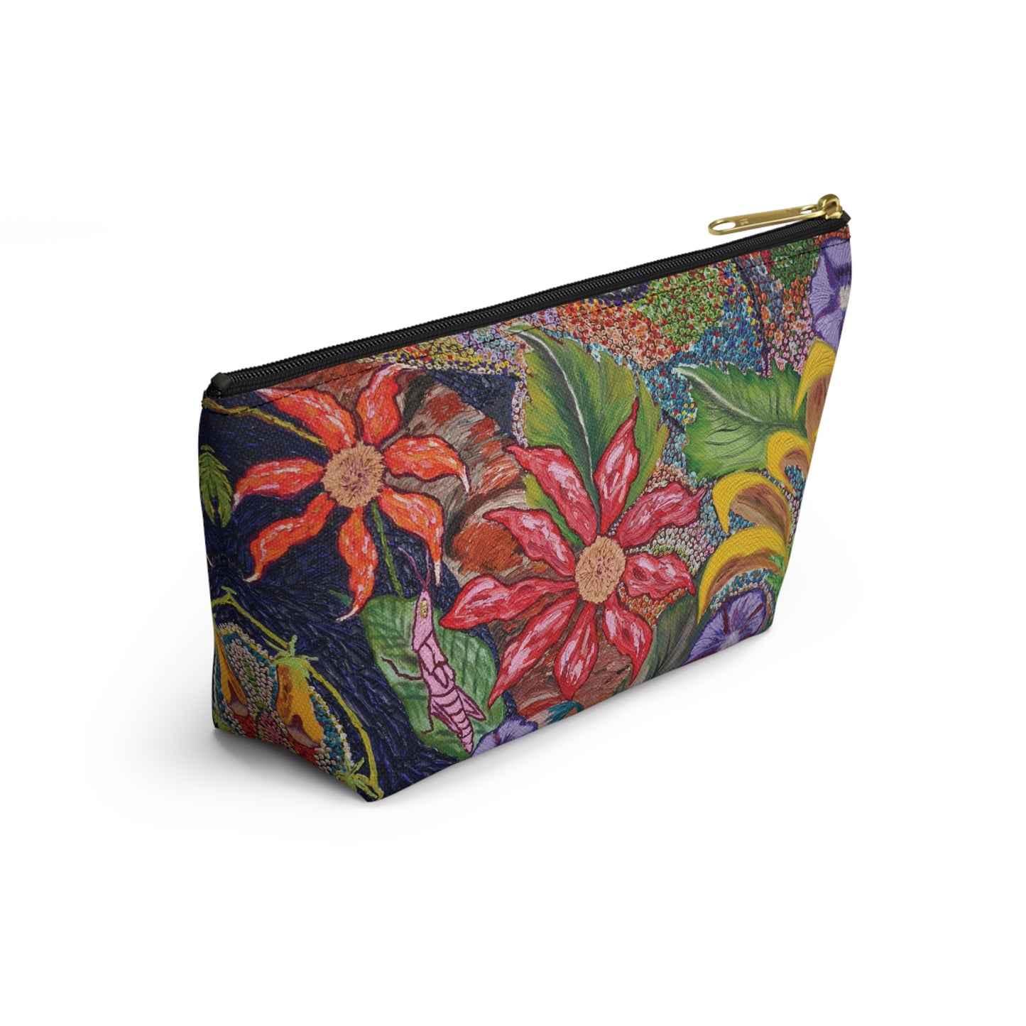 Floral Accessory Pouch