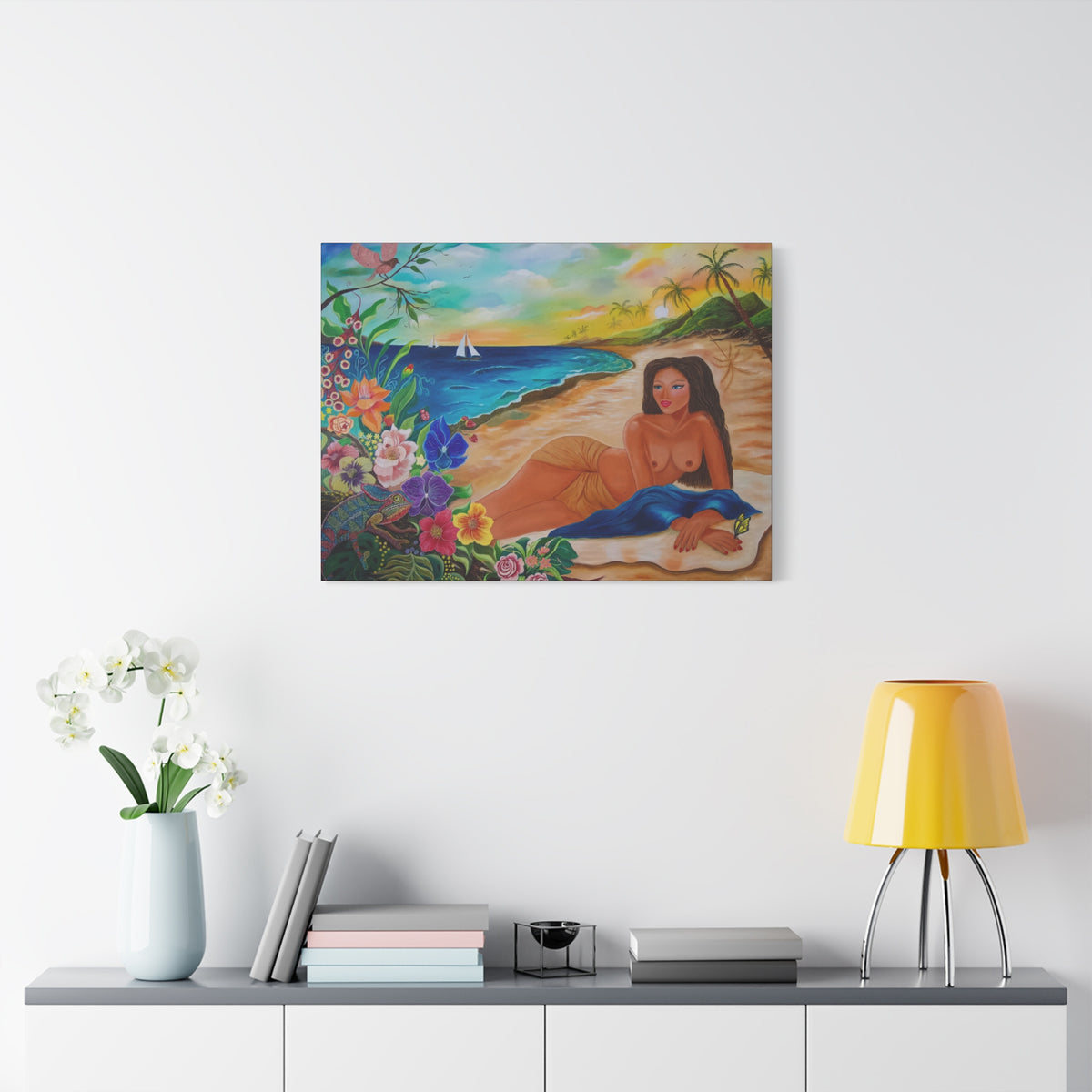Canvas Print - THE ISLAND MUSE