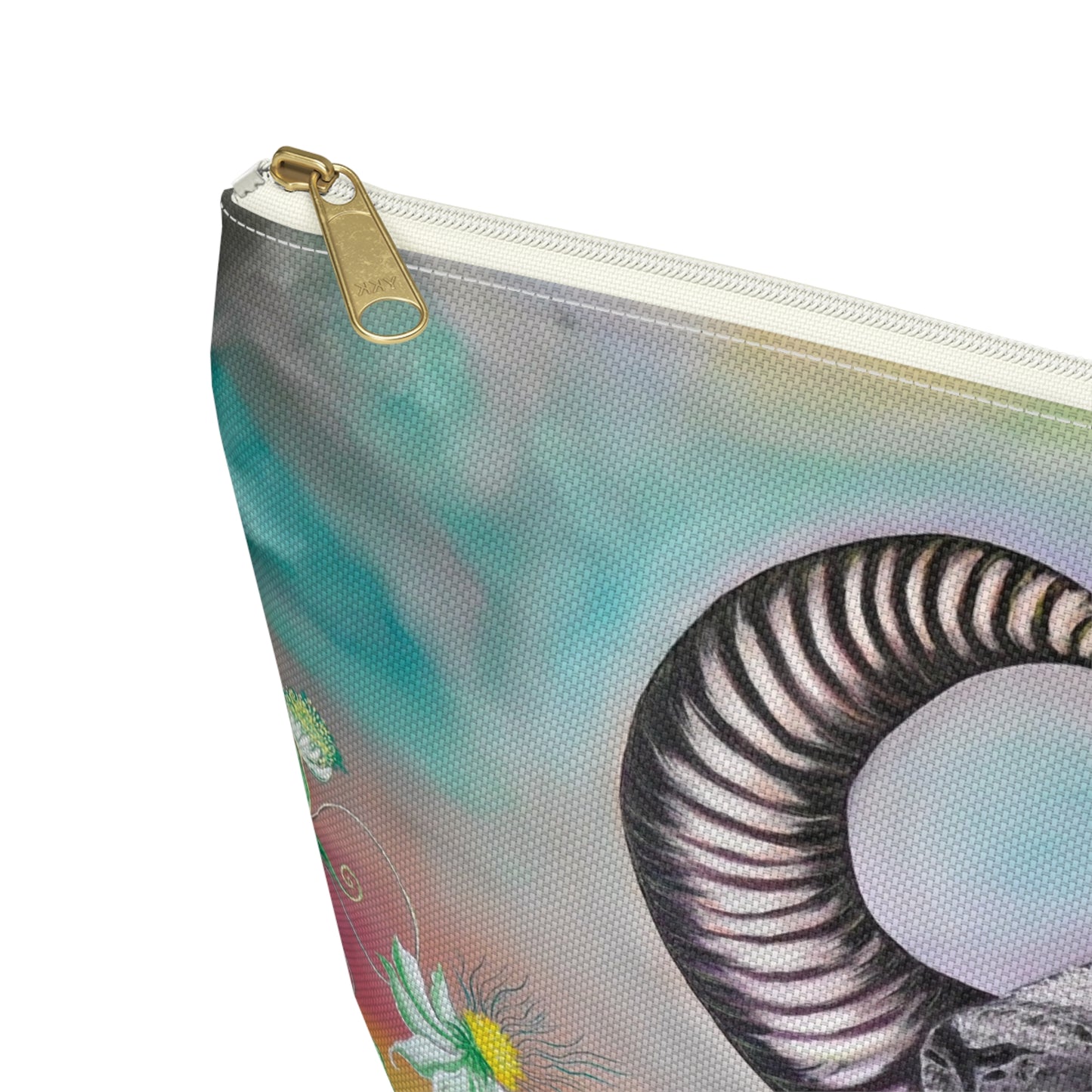 Ram and Butterfly Accessory Pouch