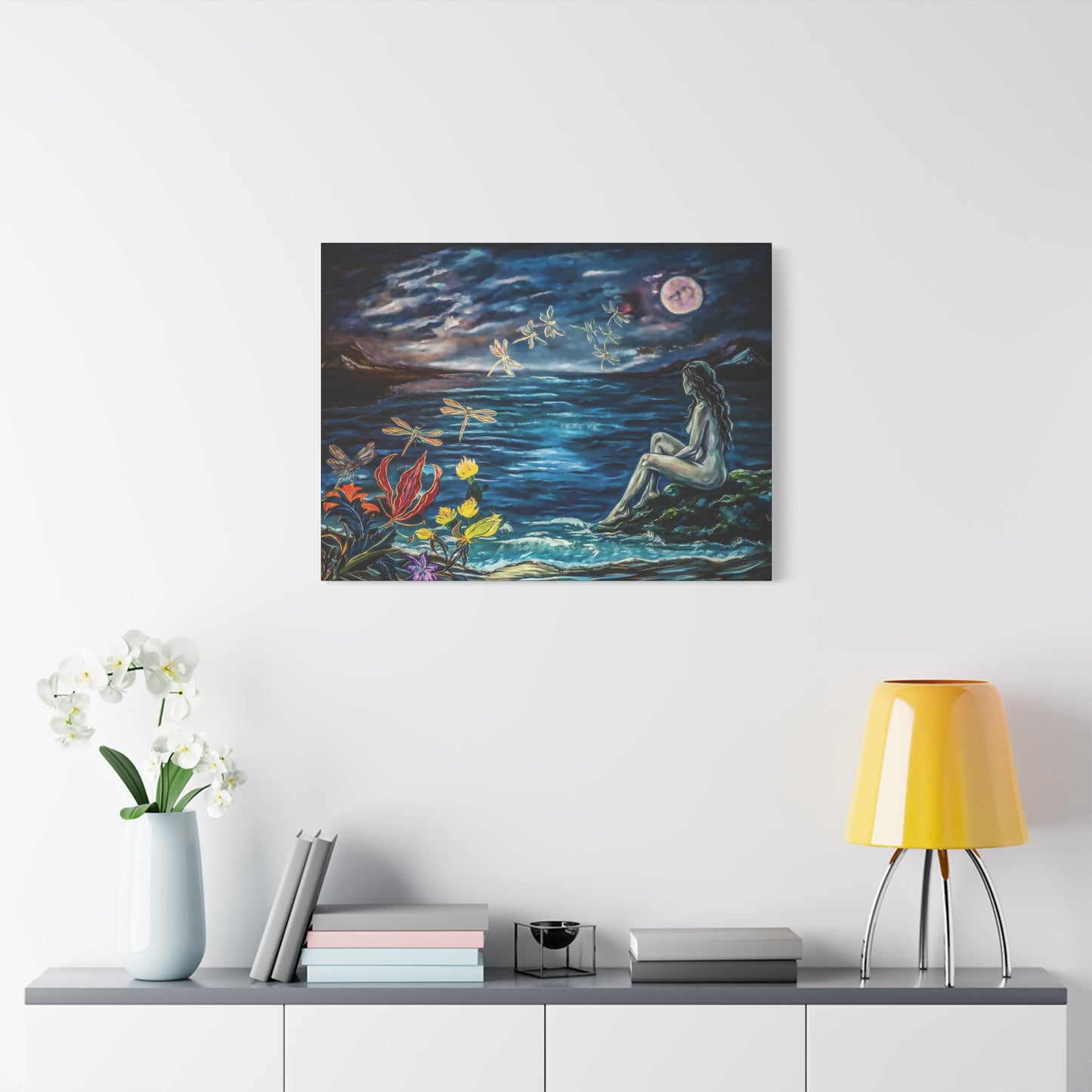 Canvas Print -MERMAID MOONLIGHT