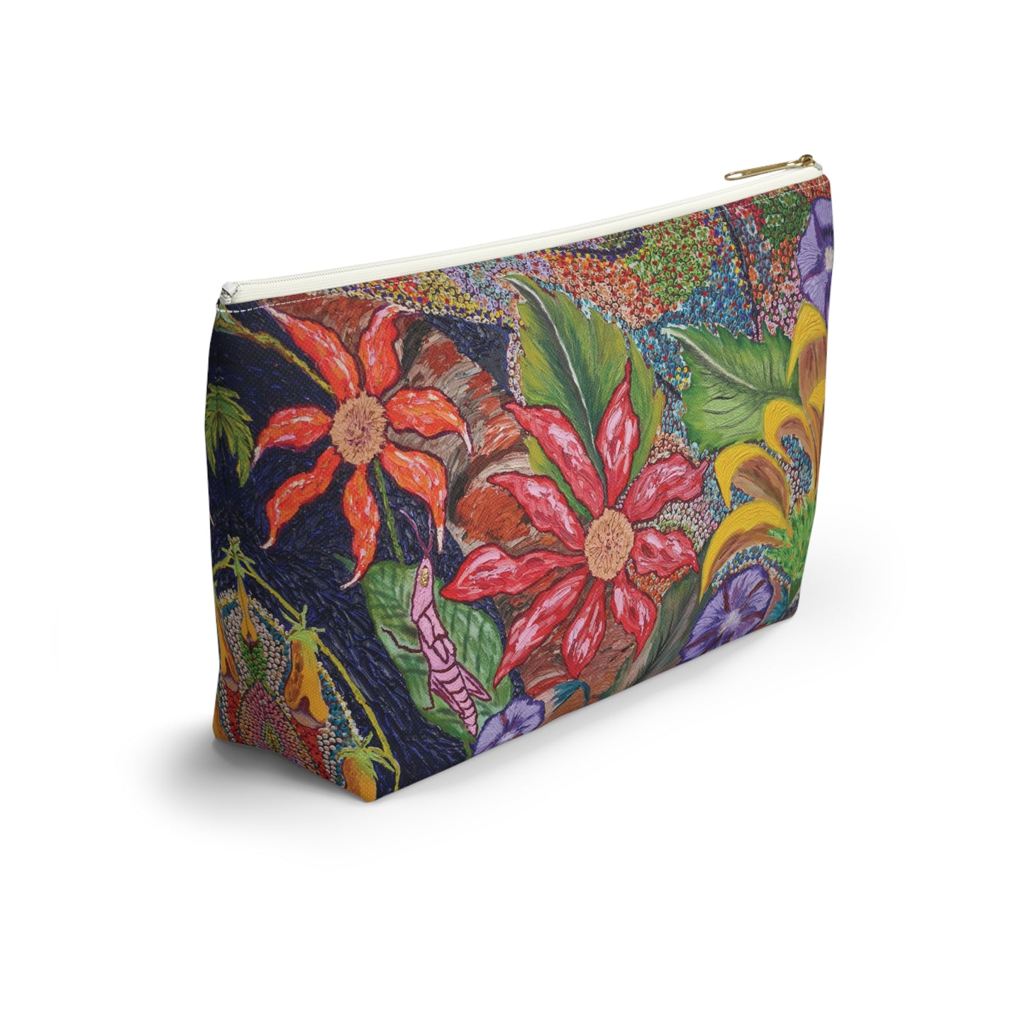 Floral Accessory Pouch
