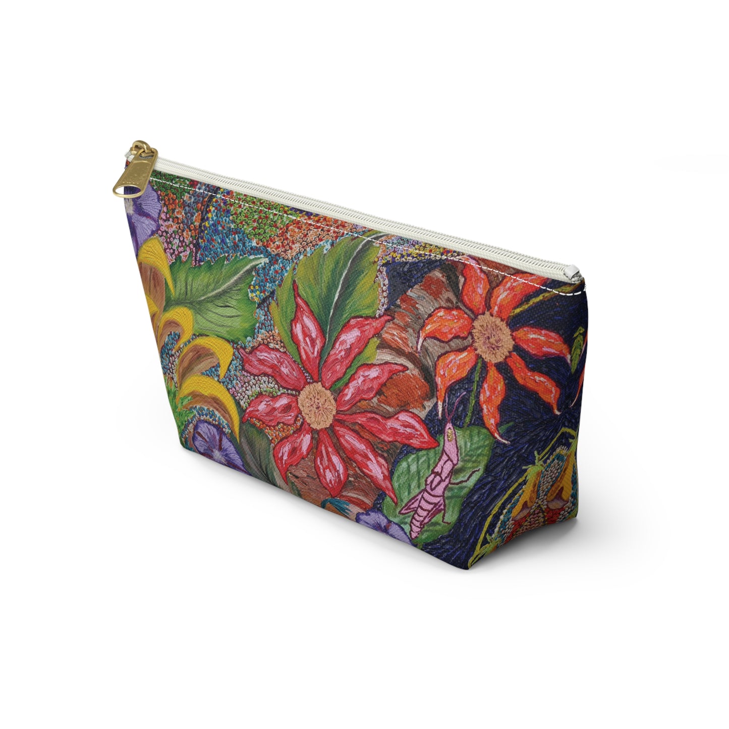 Floral Accessory Pouch