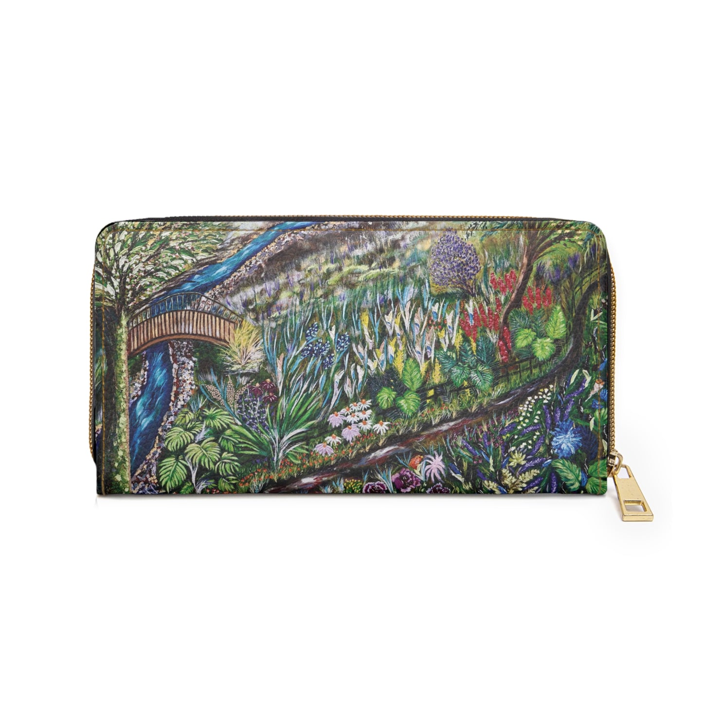 LOVER'S TRAIL Zipper Wallet