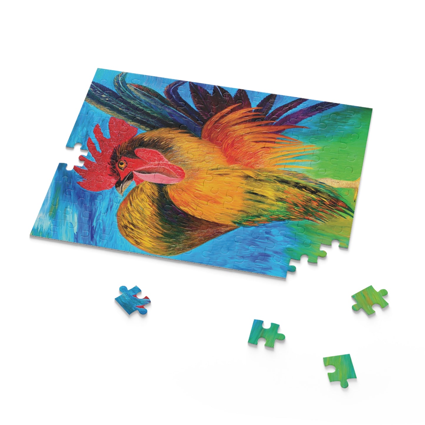 PROUD ROOSTER Puzzle (120, 252, 500-Piece)