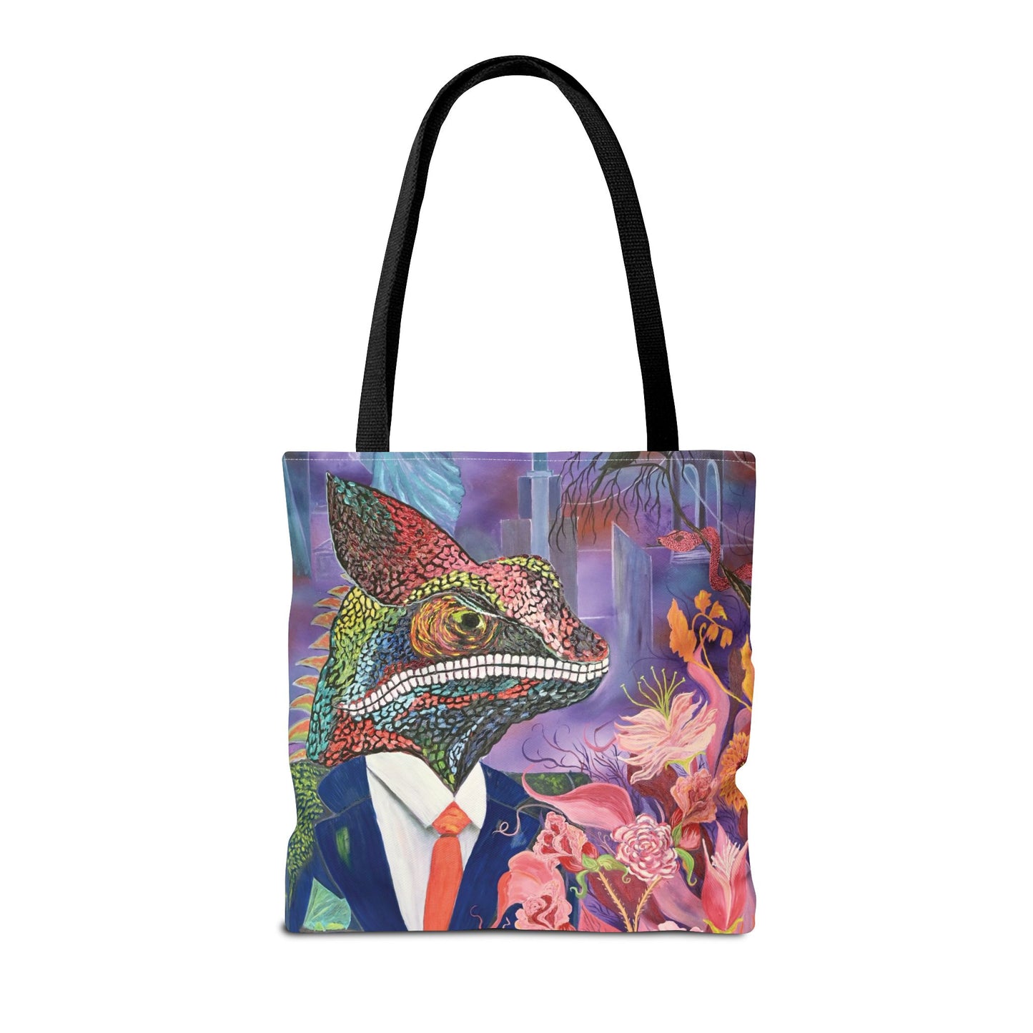 Chameleon's Anxious Heart Tote Bag