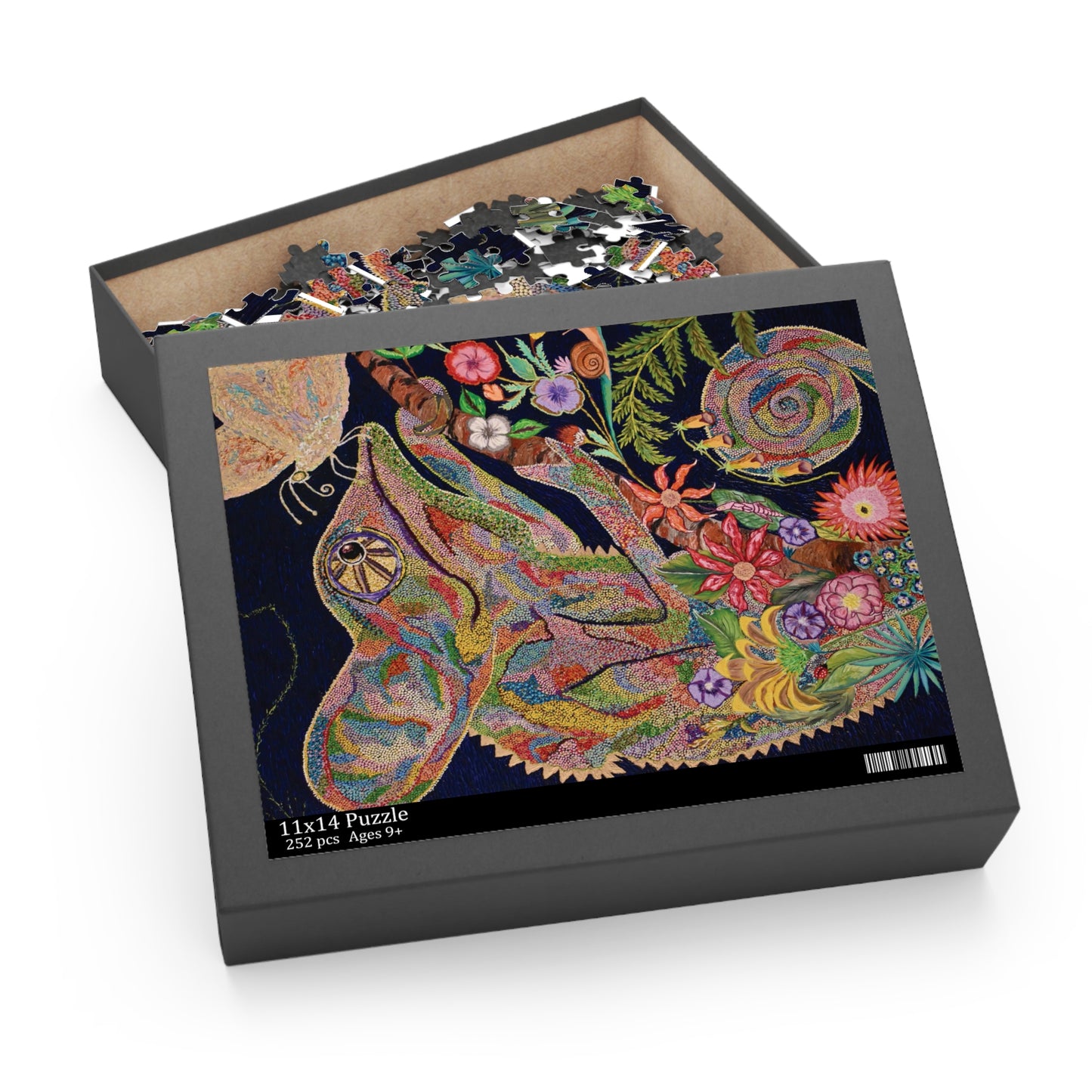 CHAMELEON AND BUTTERFLY Puzzle (120, 252, 500-Piece)