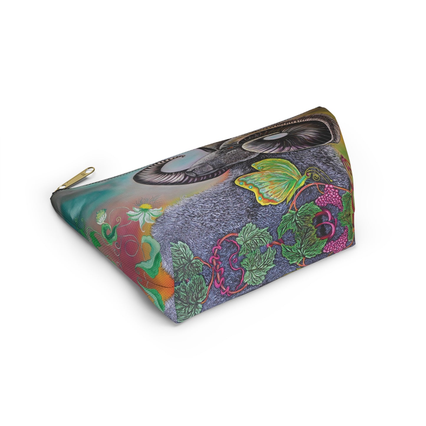Ram and Butterfly Accessory Pouch