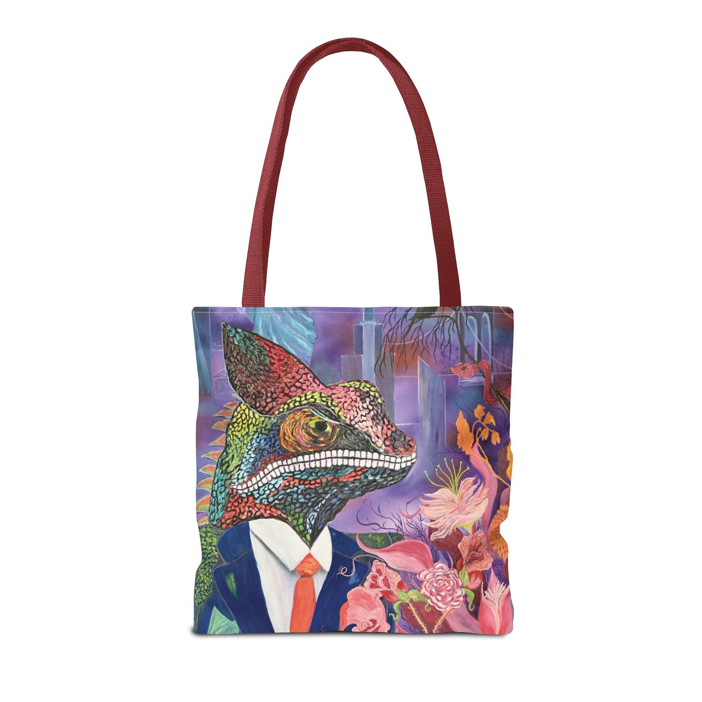 Chameleon's Anxious Heart Tote Bag