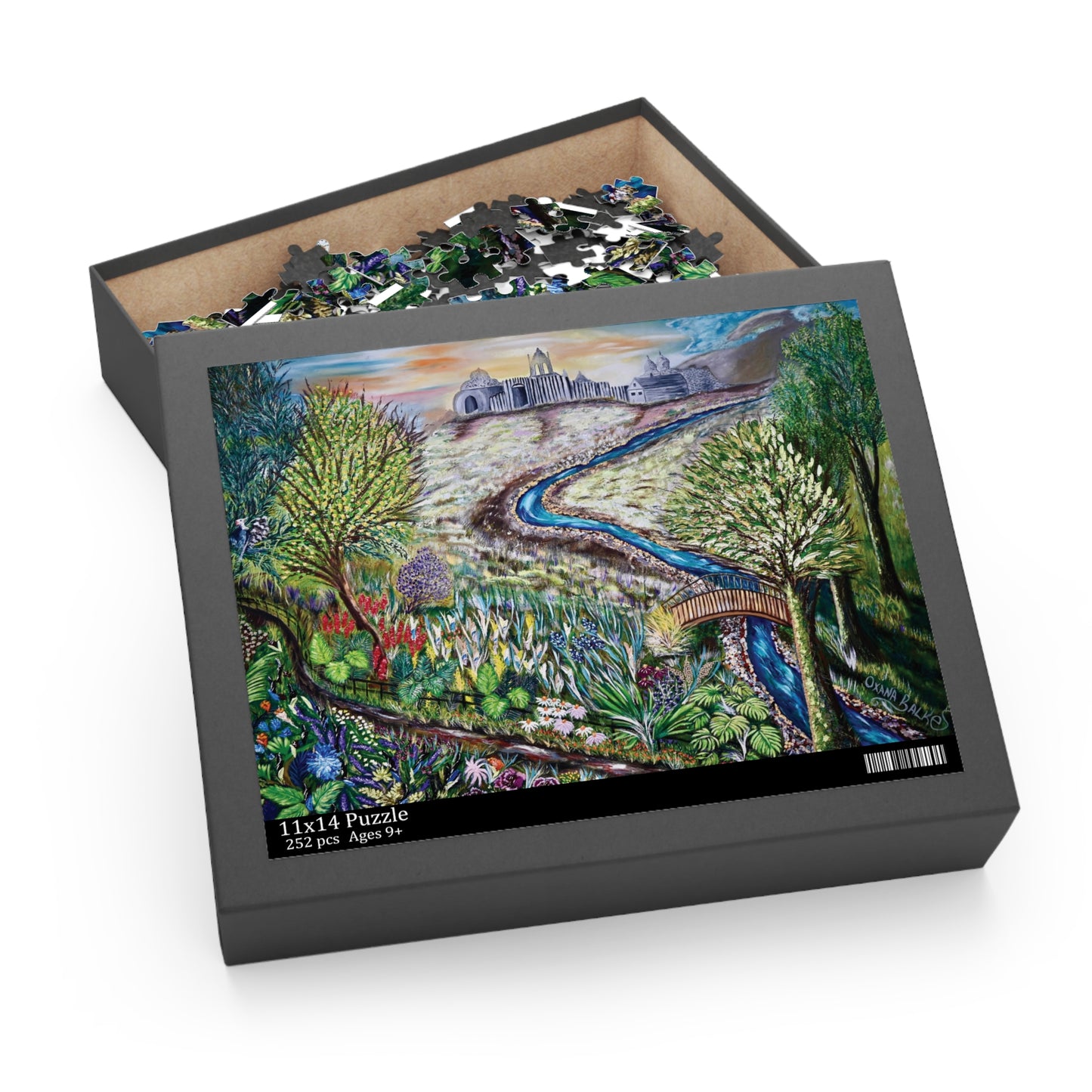 LOVER'S GARDEN TRAIL Puzzle (120, 252, 500-Piece)