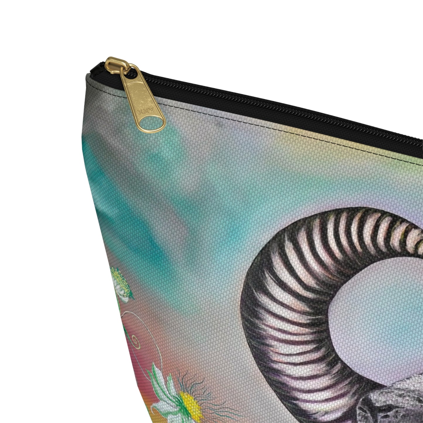 Ram and Butterfly Accessory Pouch