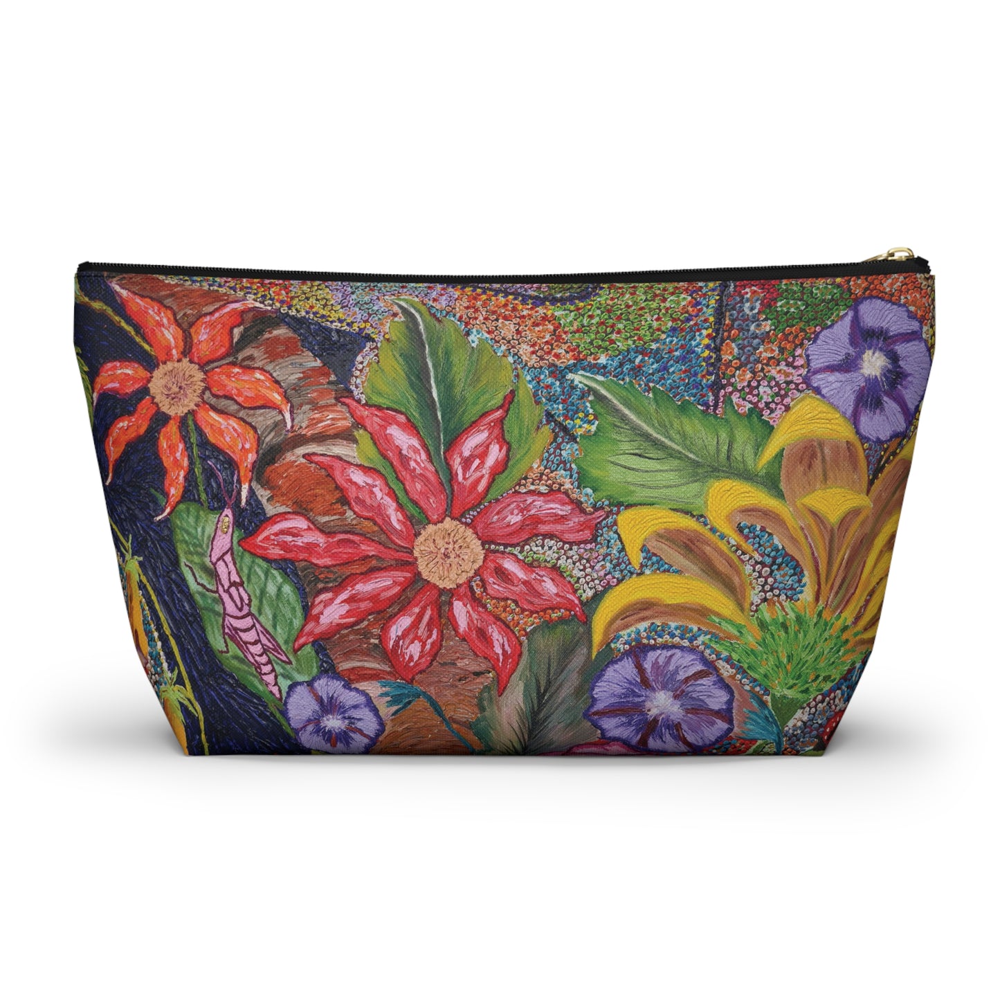 Floral Accessory Pouch