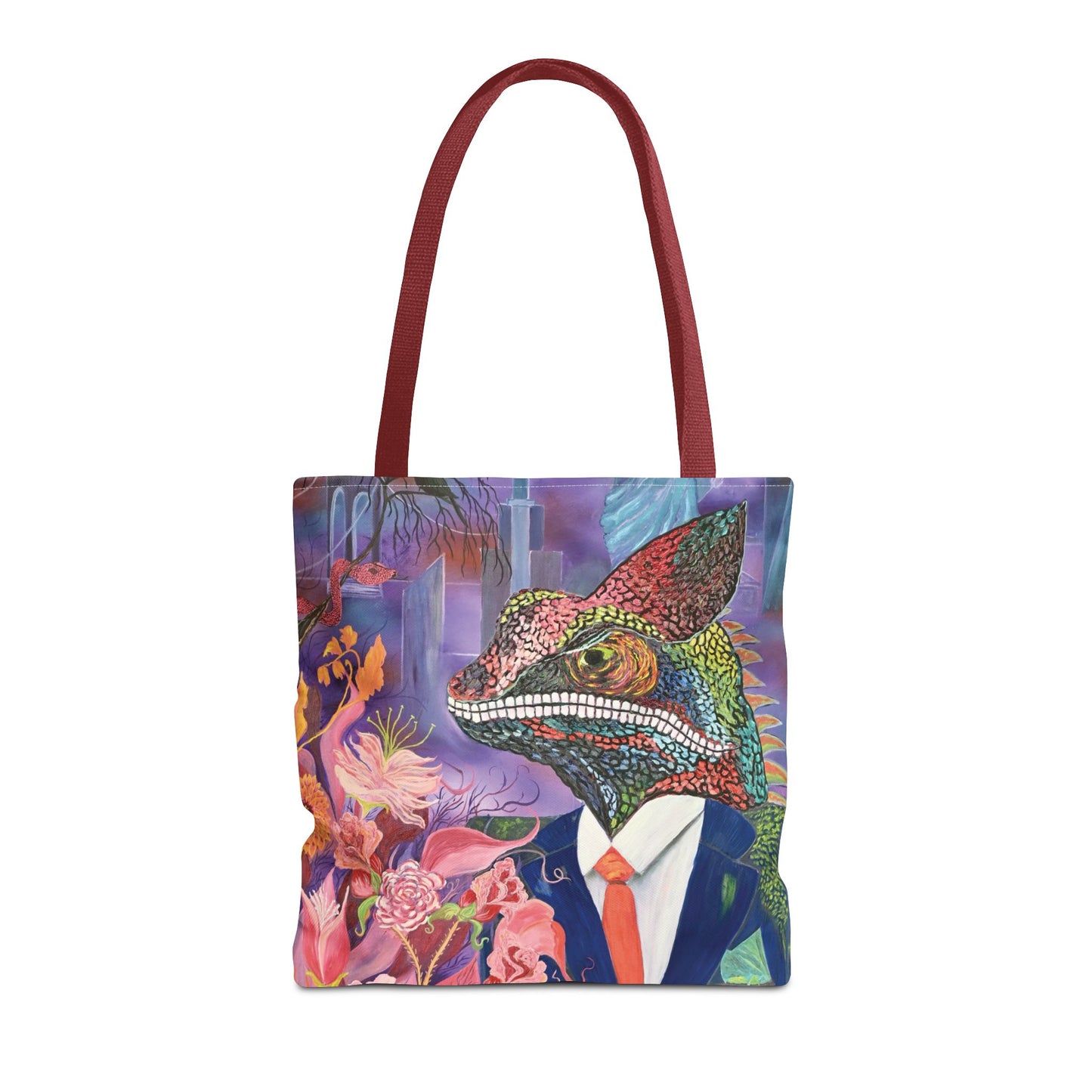Chameleon's Anxious Heart Tote Bag