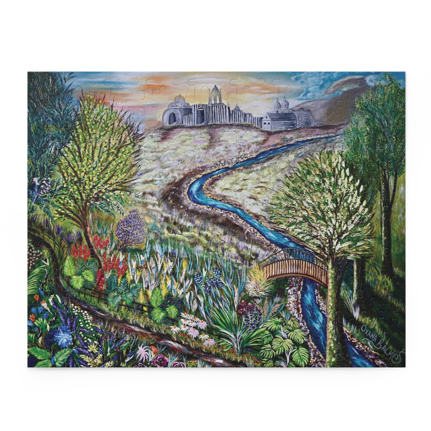 LOVER'S GARDEN TRAIL Puzzle (120, 252, 500-Piece)