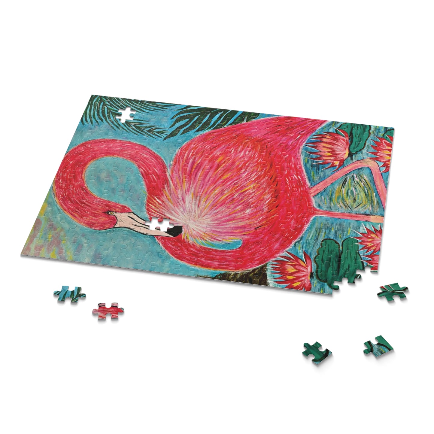 PINK FLAMINGO Puzzle (120, 252, 500-Piece)