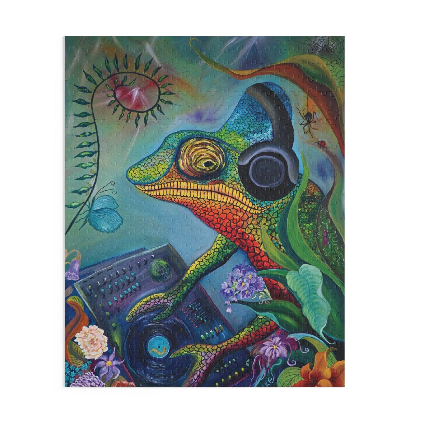 THE FEARFUL PSYCHE Puzzle (120, 252, 500-Piece)