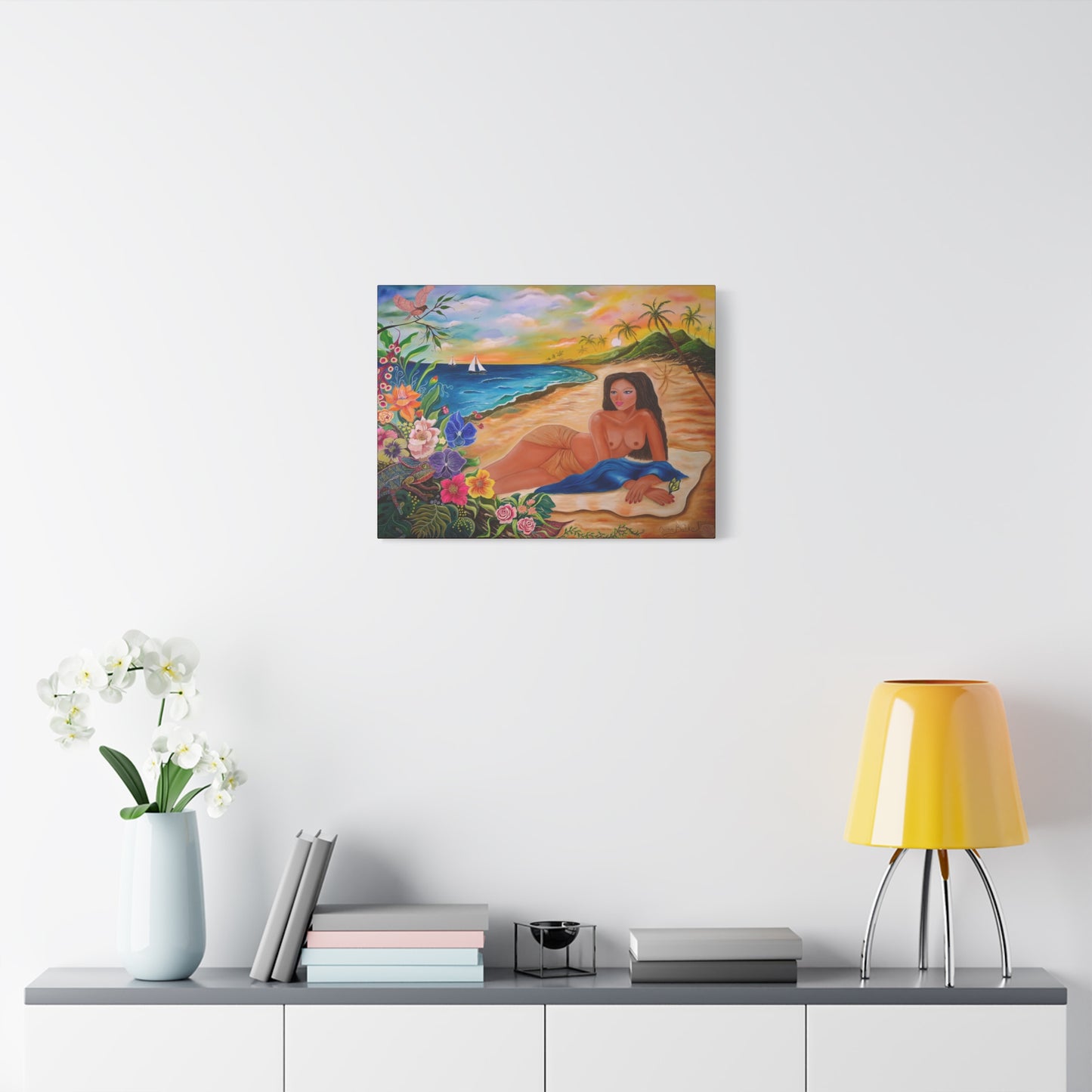Canvas Print - THE ISLAND MUSE