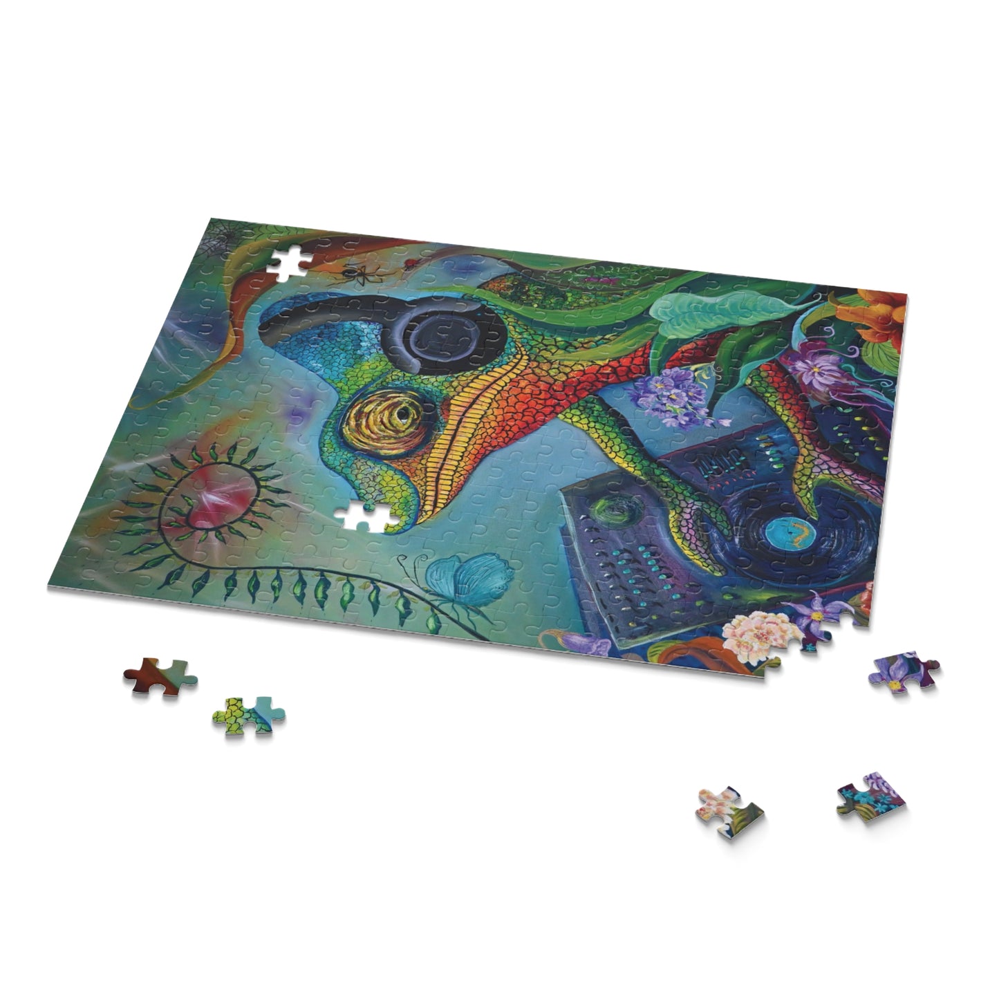 THE FEARFUL PSYCHE Puzzle (120, 252, 500-Piece)