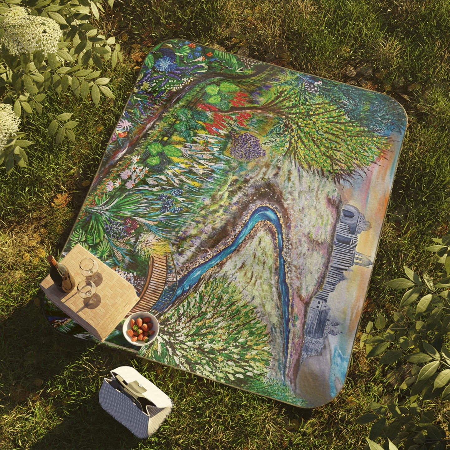 Garden Picnic Blanket