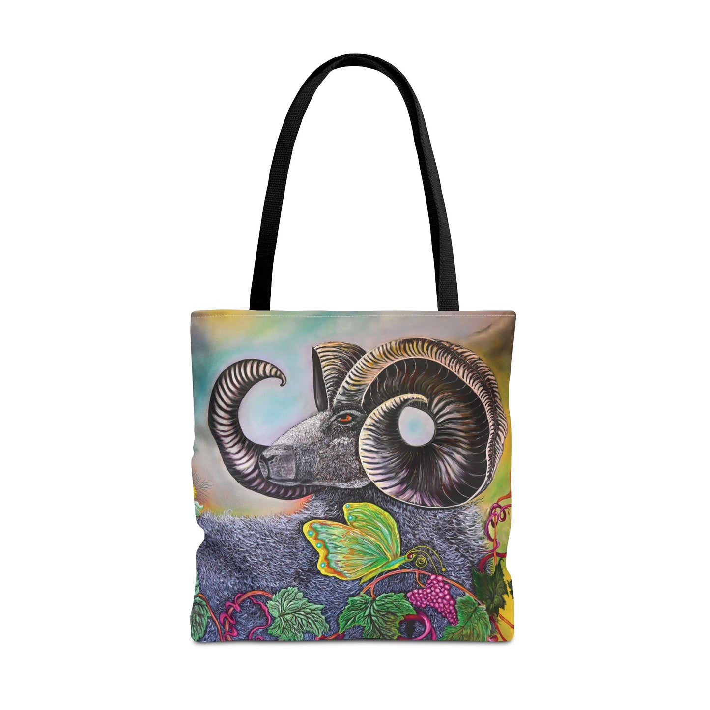 Artistic Ram Tote Bag
