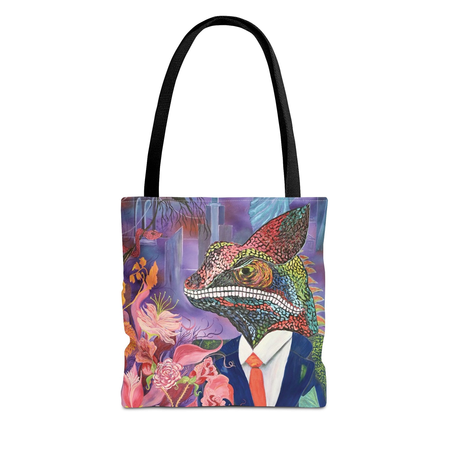 Chameleon's Anxious Heart Tote Bag