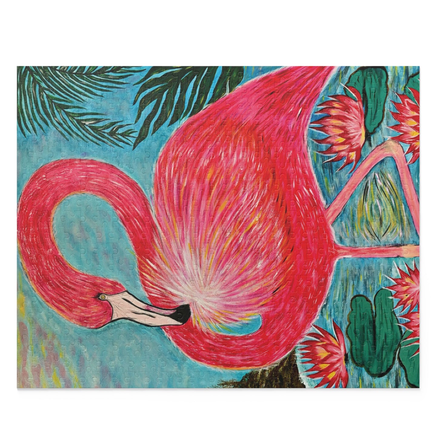 PINK FLAMINGO Puzzle (120, 252, 500-Piece)