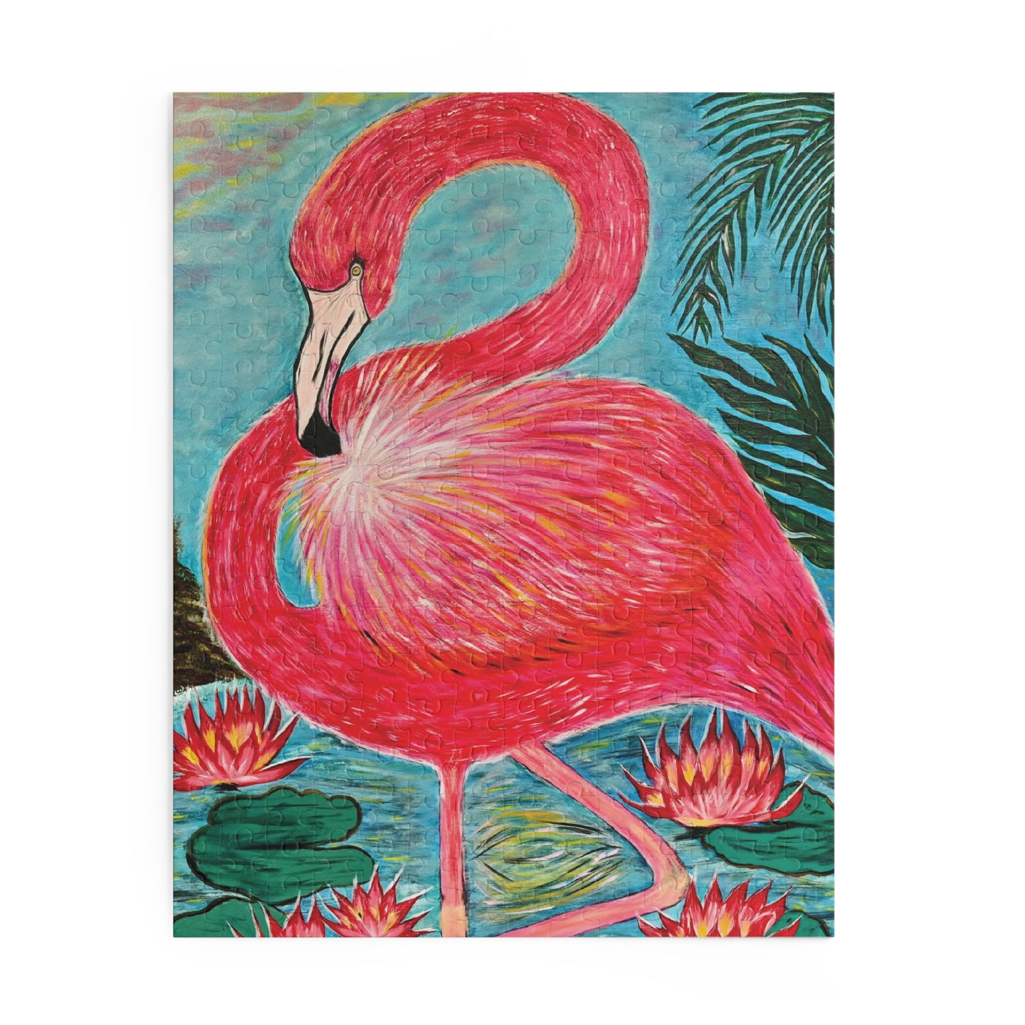 PINK FLAMINGO Puzzle (120, 252, 500-Piece)