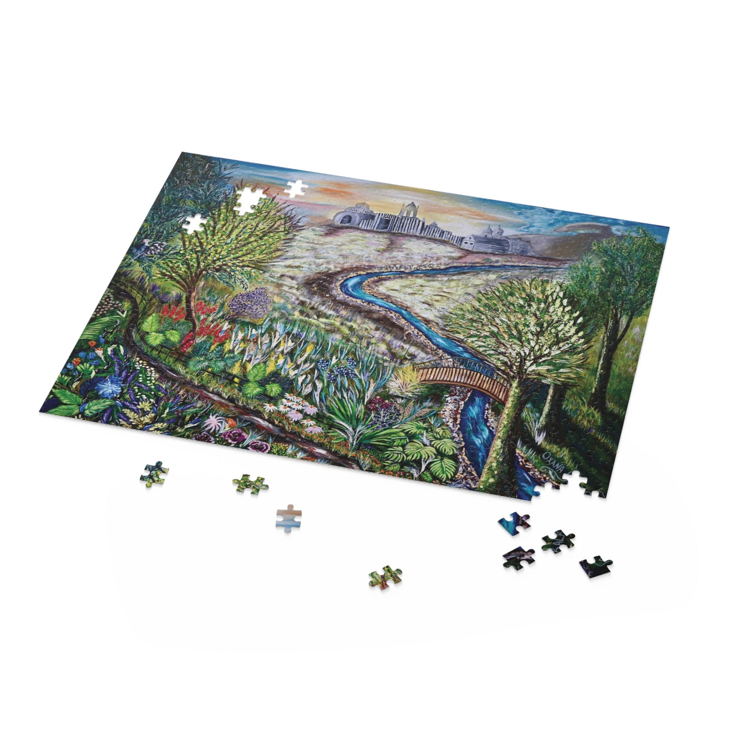 LOVER'S GARDEN TRAIL Puzzle (120, 252, 500-Piece)