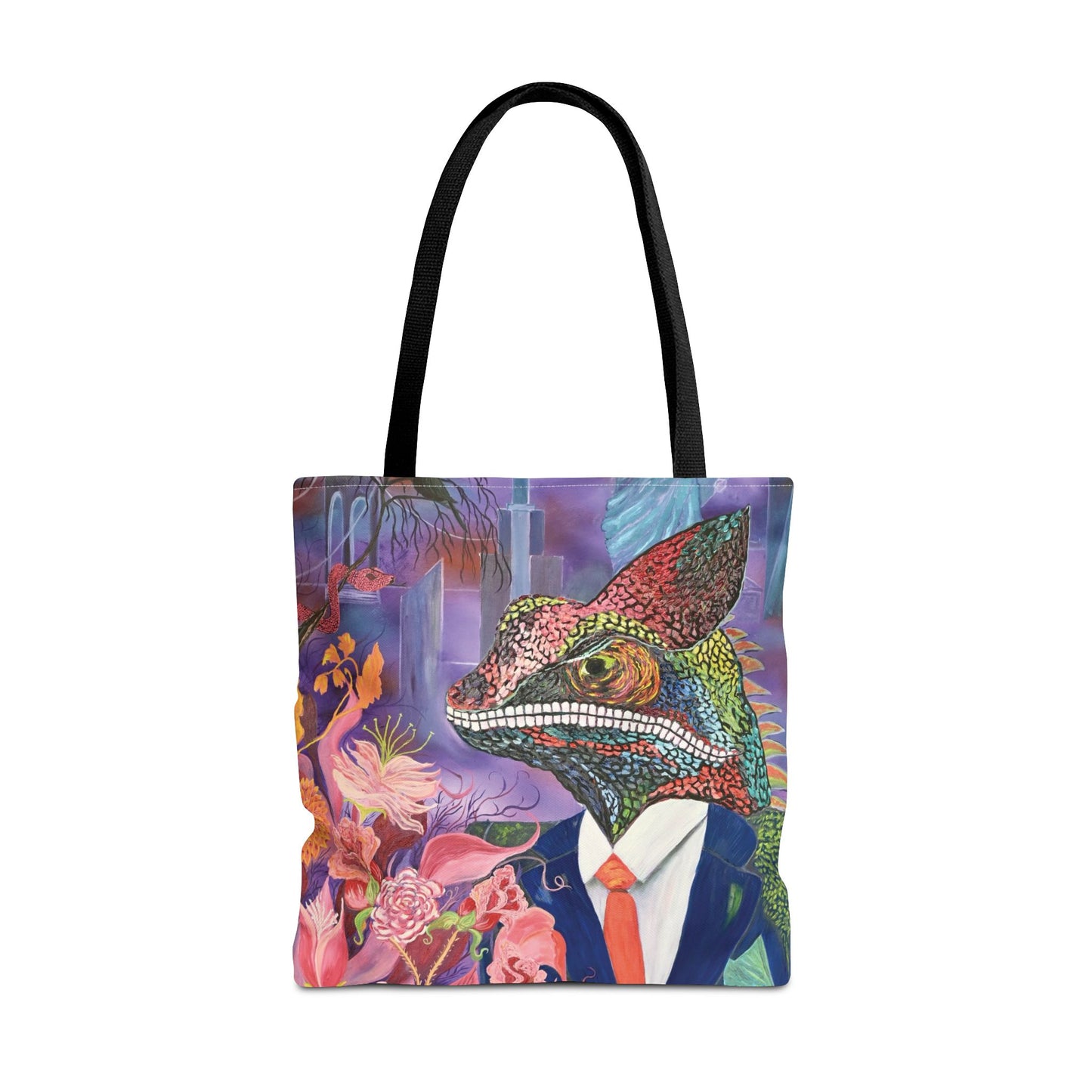Chameleon's Anxious Heart Tote Bag