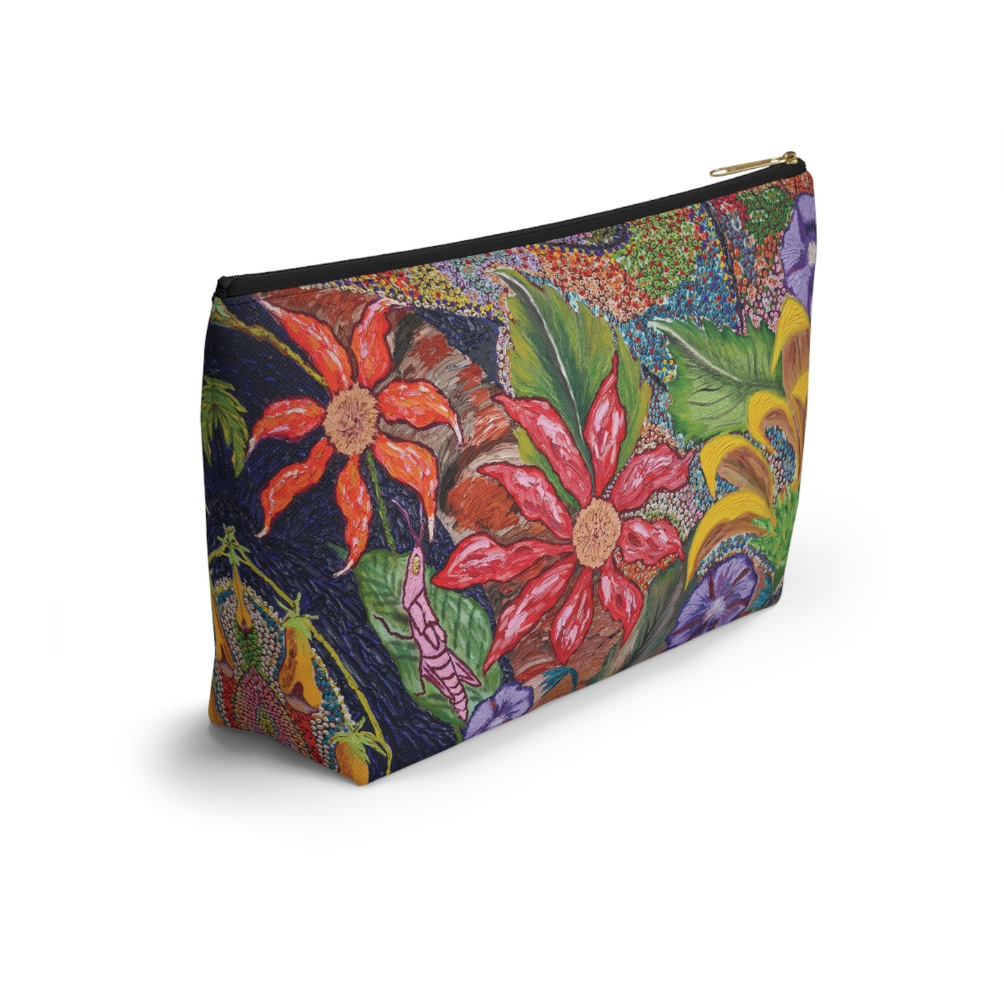 Floral Accessory Pouch