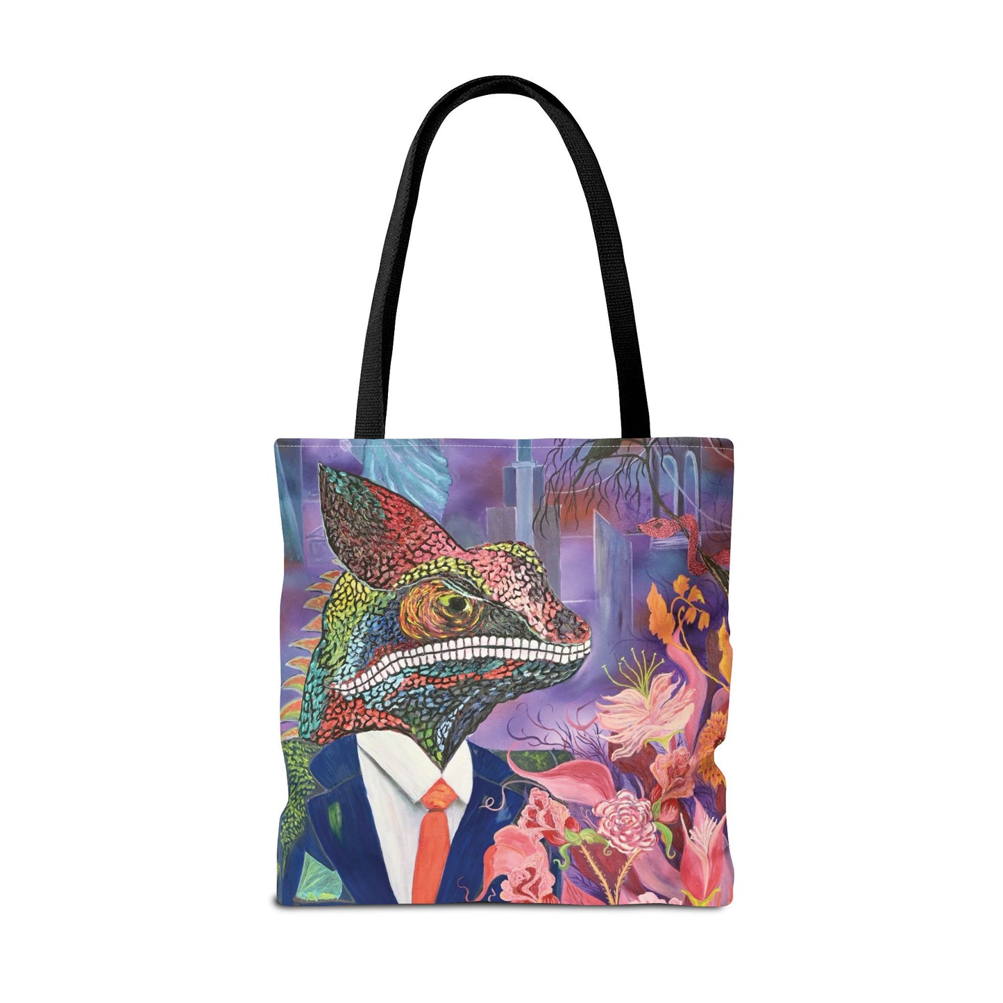 Chameleon's Anxious Heart Tote Bag