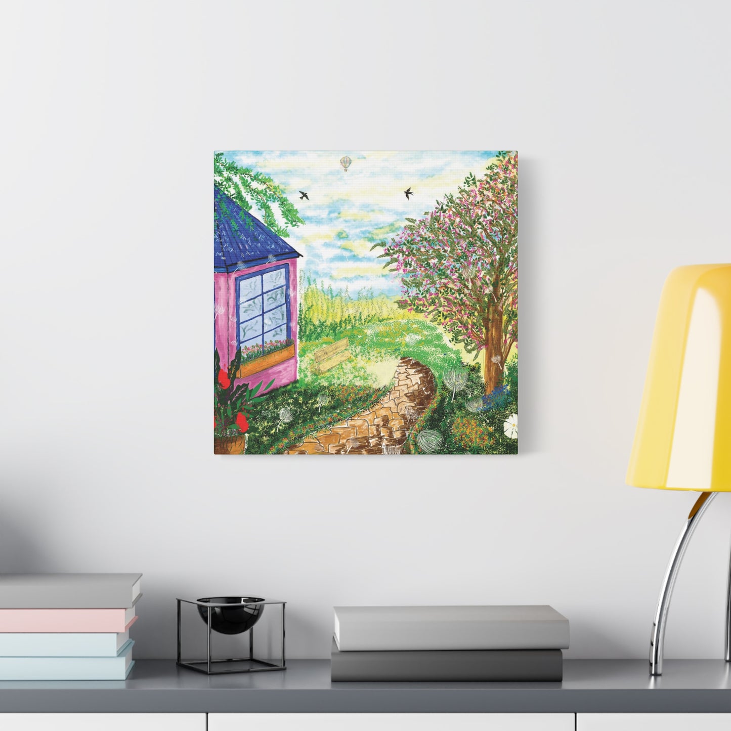 Canvas Print - PEACEFUL PATIO