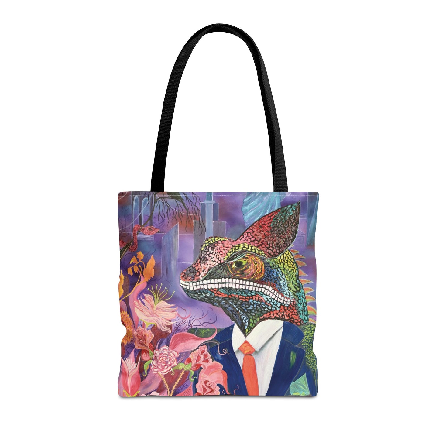 Chameleon's Anxious Heart Tote Bag