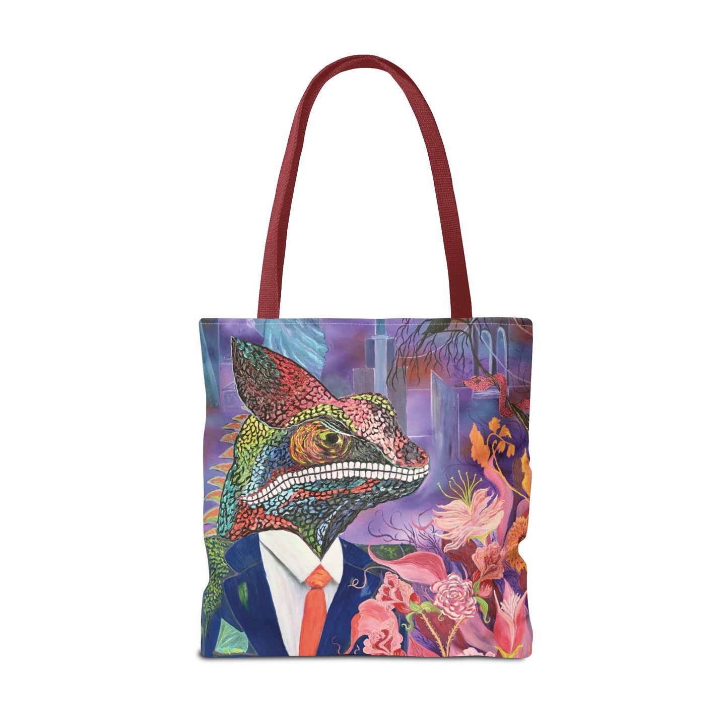 Chameleon's Anxious Heart Tote Bag