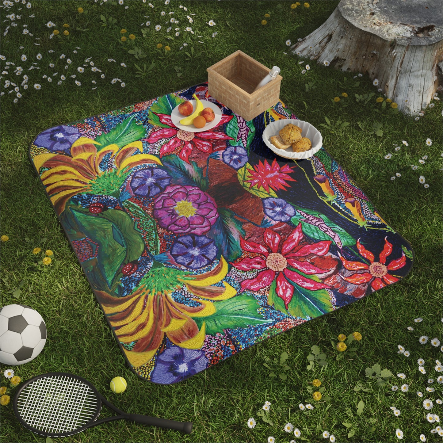 Floral Picnic Blanket