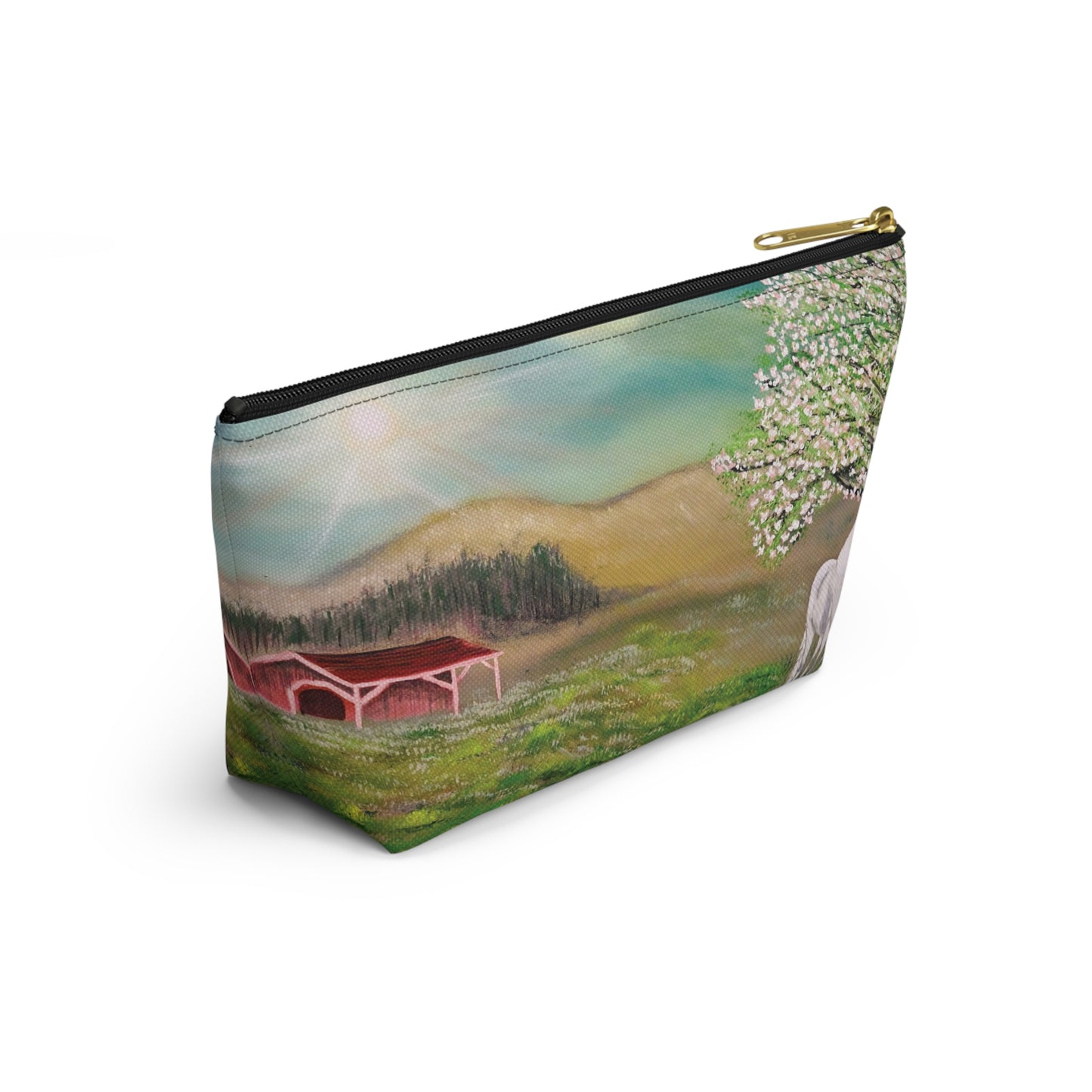 Equestrian-Themed Accessory Pouch