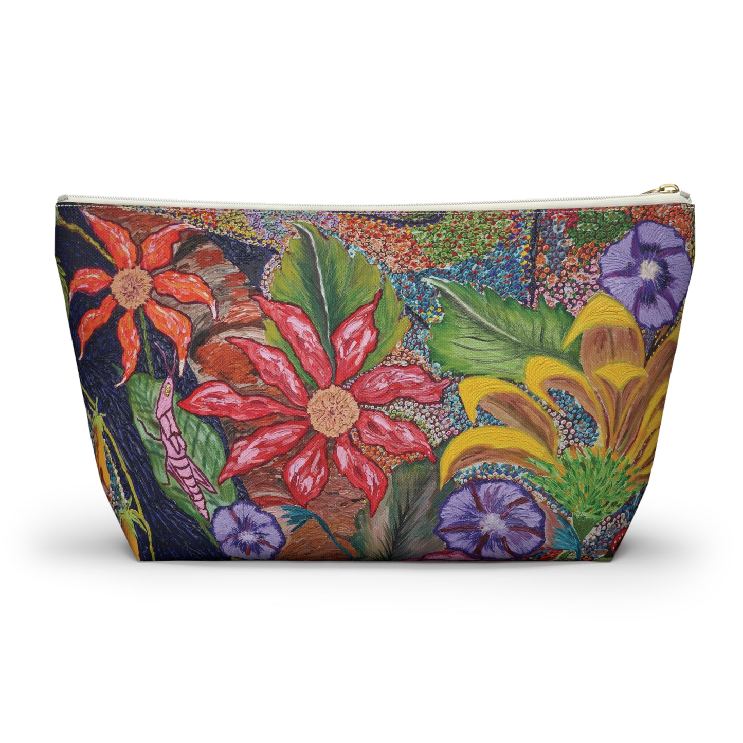 Floral Accessory Pouch