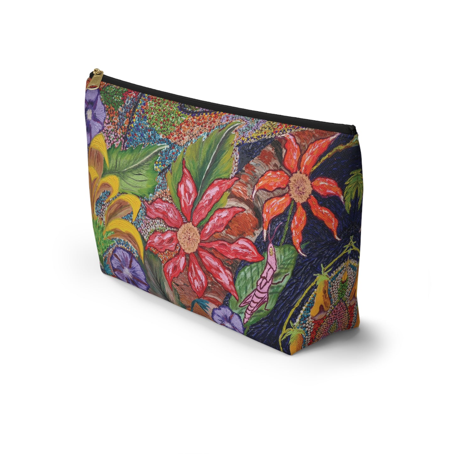 Floral Accessory Pouch