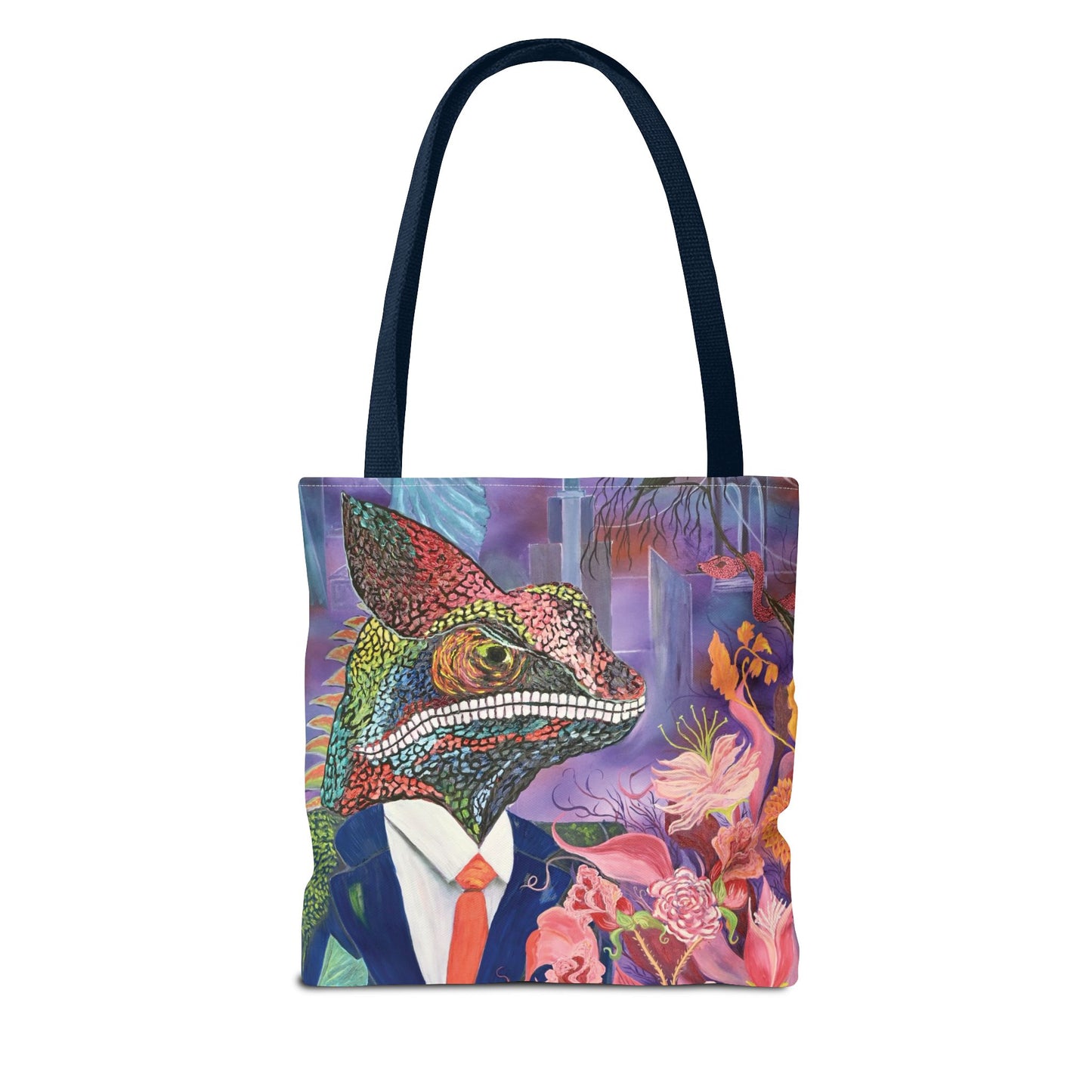 Chameleon's Anxious Heart Tote Bag