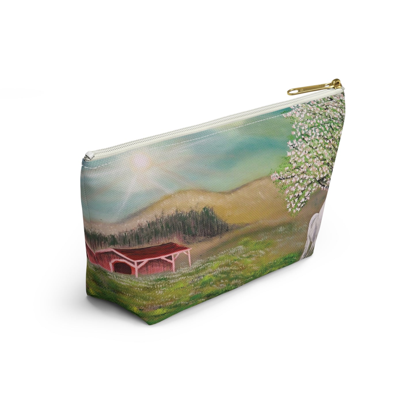 Equestrian-Themed Accessory Pouch