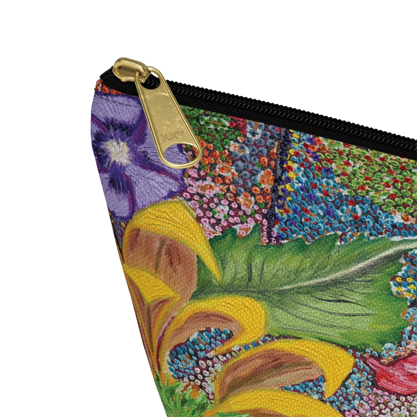 Floral Accessory Pouch