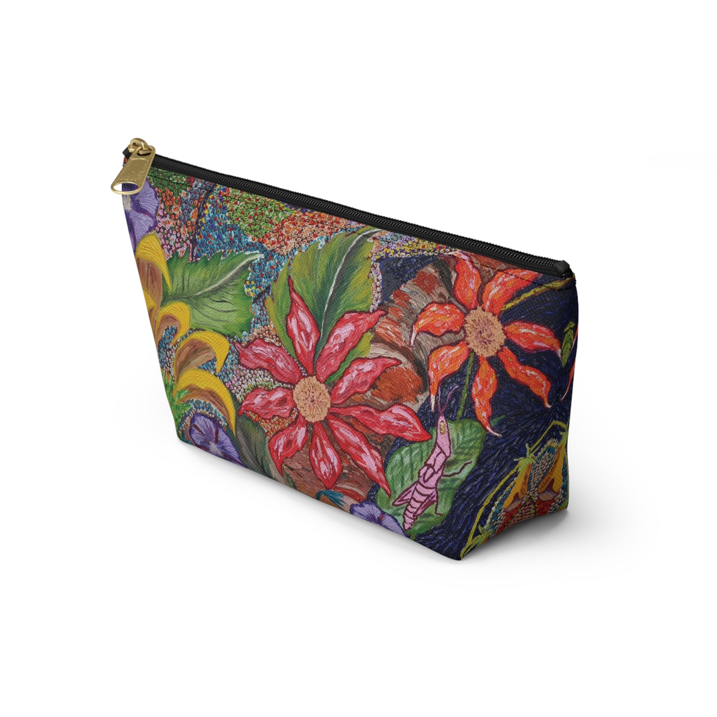 Floral Accessory Pouch