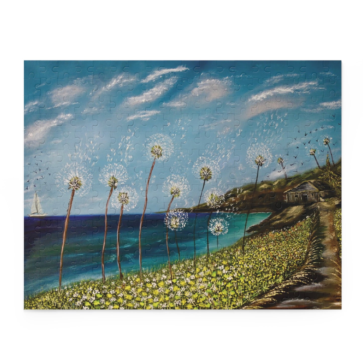 DARLING DANDELIONS Puzzle (120, 252, 500-Piece)