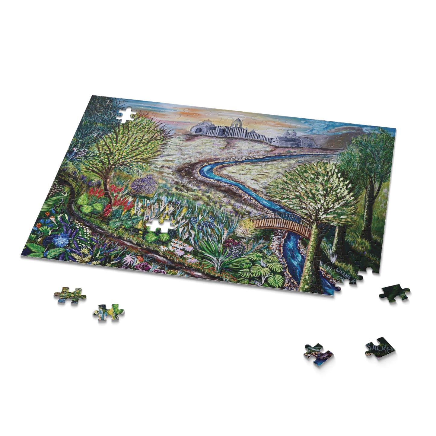 LOVER'S GARDEN TRAIL Puzzle (120, 252, 500-Piece)
