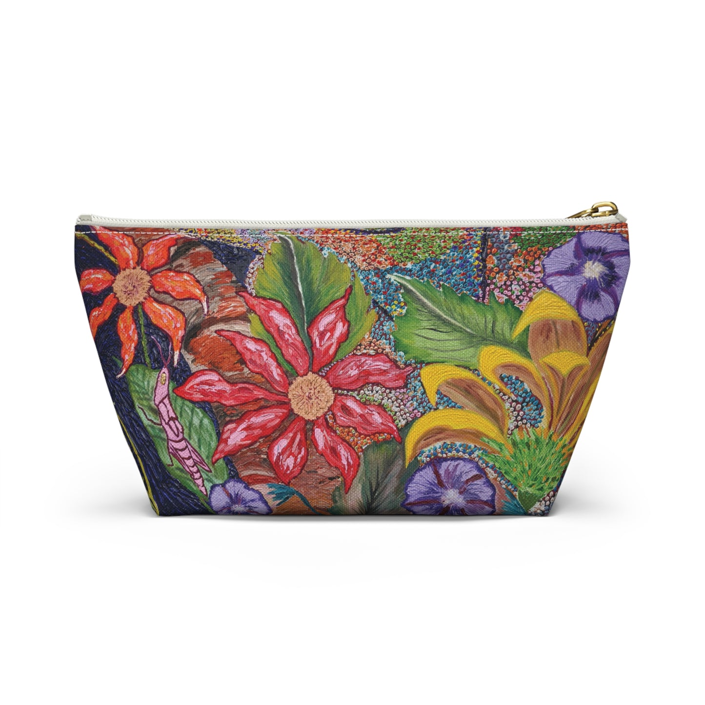 Floral Accessory Pouch