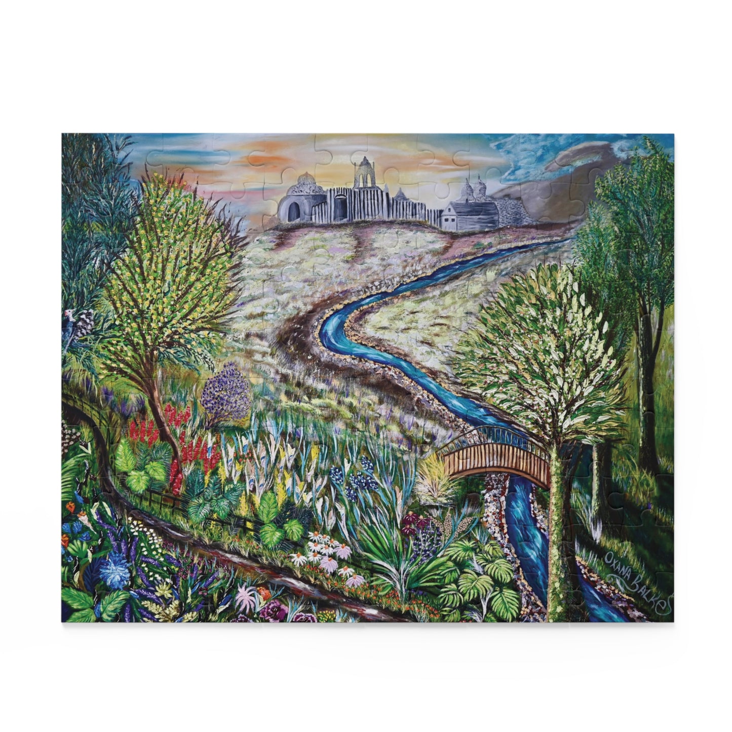 LOVER'S GARDEN TRAIL Puzzle (120, 252, 500-Piece)