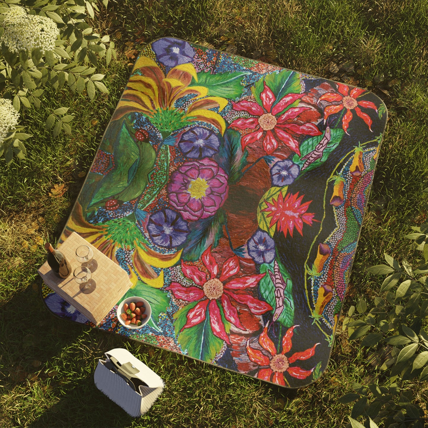 Floral Picnic Blanket