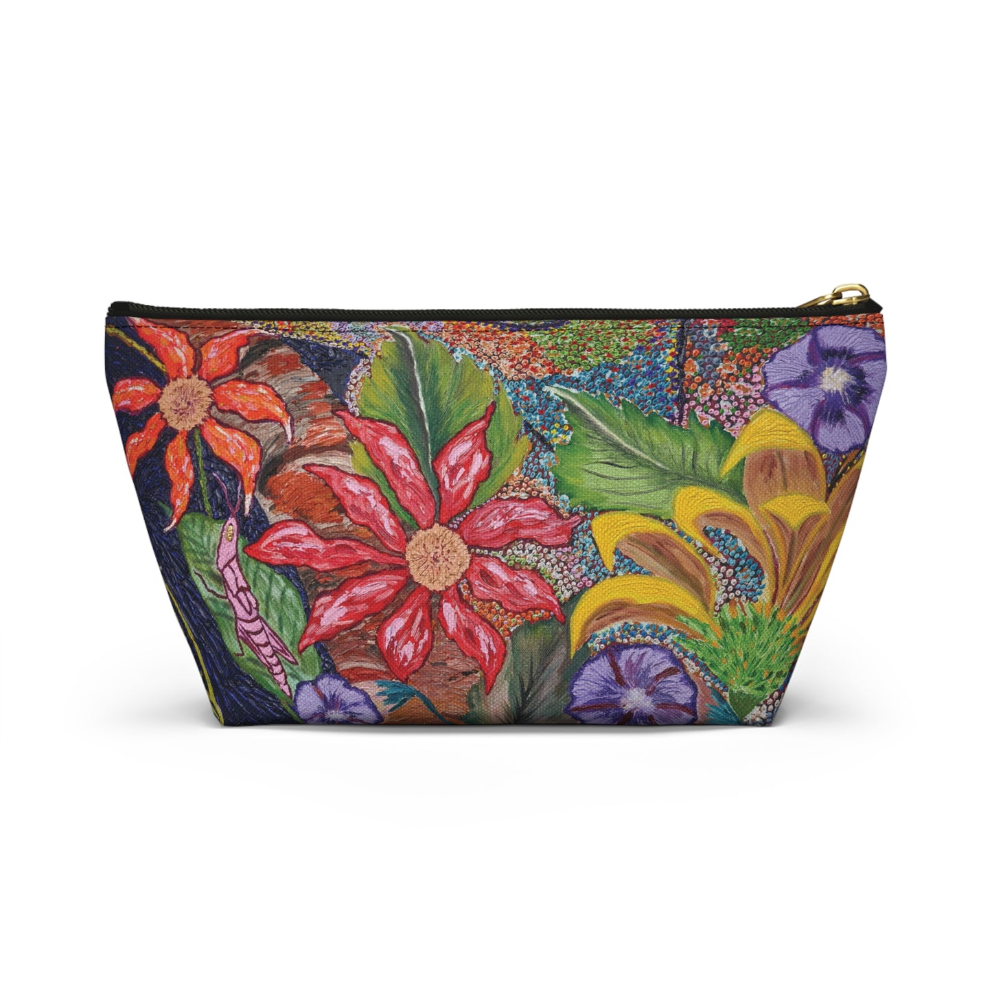 Floral Accessory Pouch