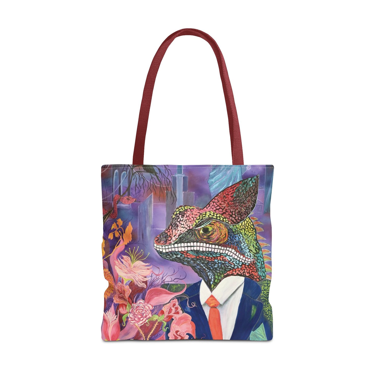 Chameleon's Anxious Heart Tote Bag