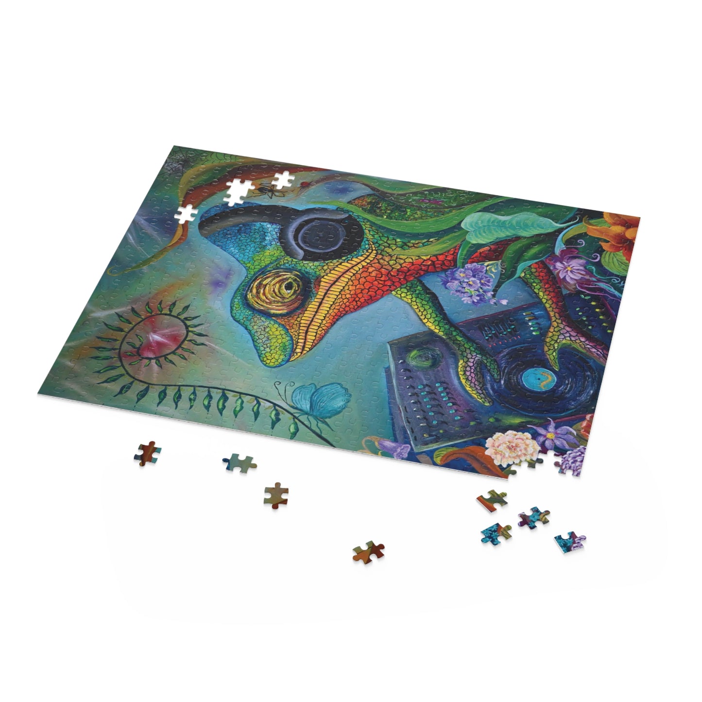 THE FEARFUL PSYCHE Puzzle (120, 252, 500-Piece)